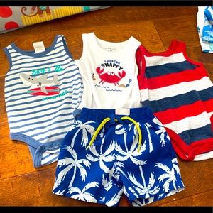 Baby boy matching sets